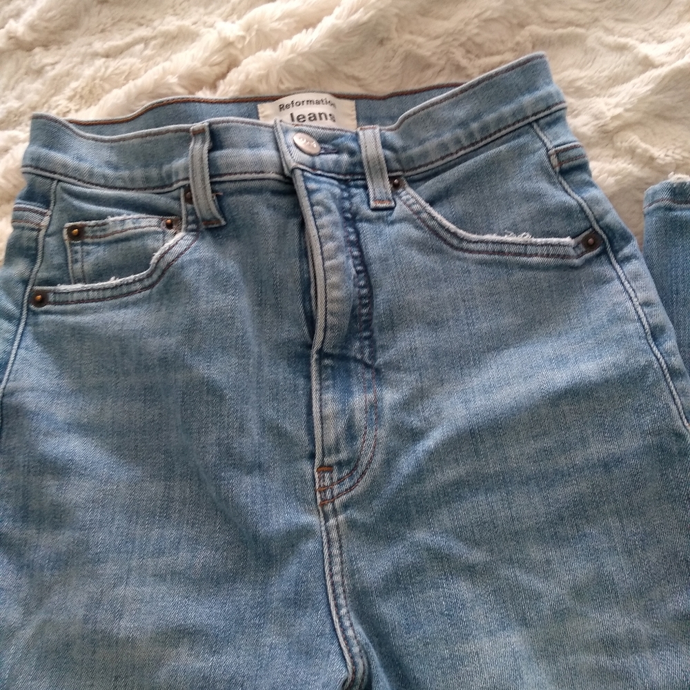 GUC Reformation ultra high skinny jeans